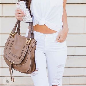 Chloe • Marcie handbag • nut brown